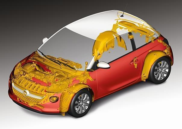 Modernstes Recycling: Opel ADAM spart Rohstoffe und Energie